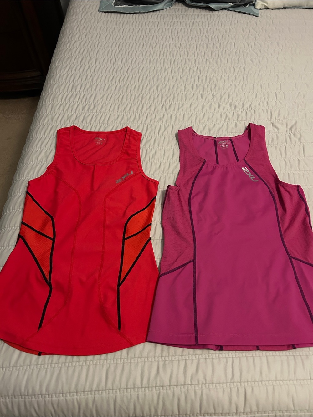 2XU - Run/Bike Tank Tops. Size medium